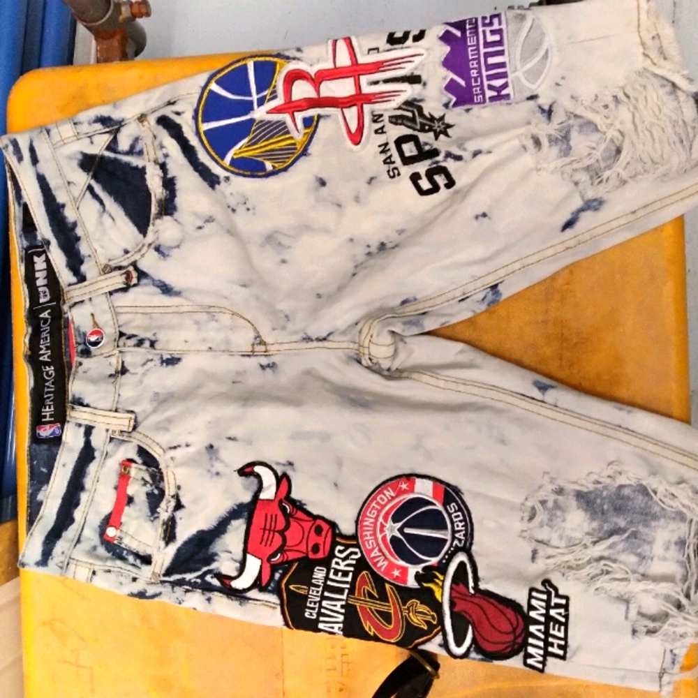 NBA Jean Shorts